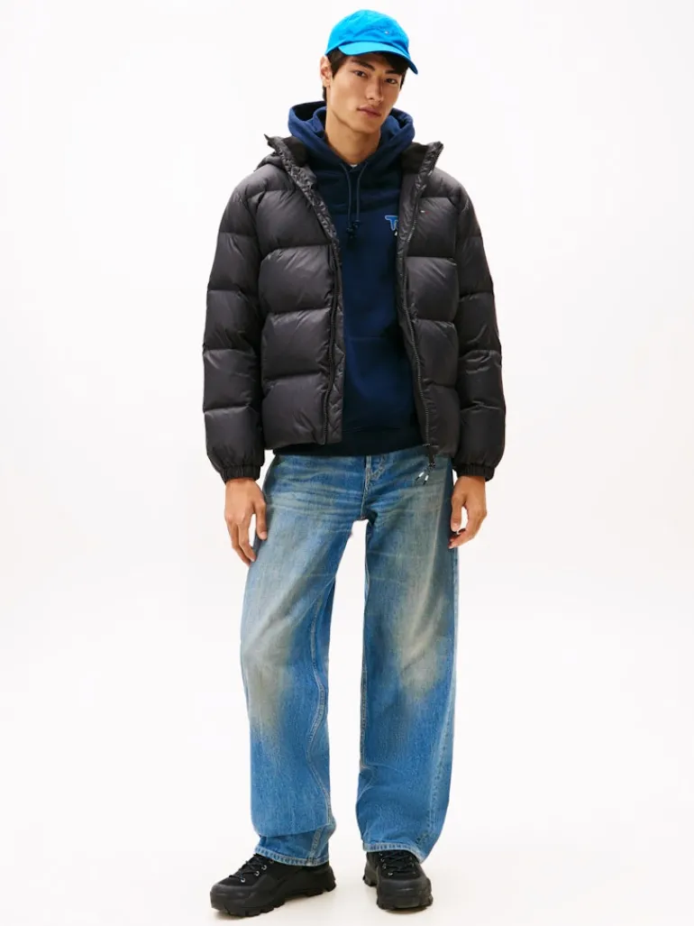 TJM ESSENTIAL DOWN JACKET EXT black