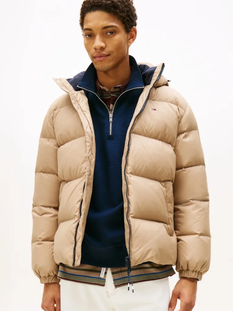 TJM ESSENTIAL DOWN JACKET EXT coastal taupe