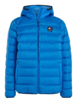 TJM HOODED LT DOWN JACKET EXT meridian blue