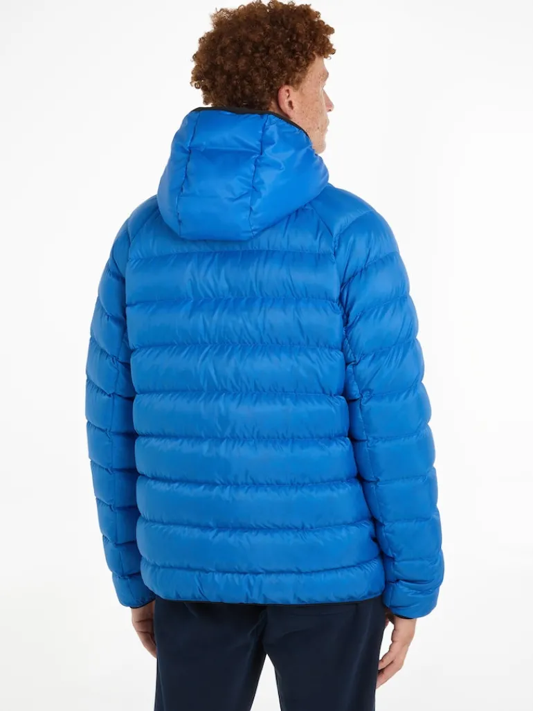 TJM HOODED LT DOWN JACKET EXT meridian blue