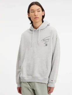 TJM OVZ AOP BACK HOODIE silver grey htr