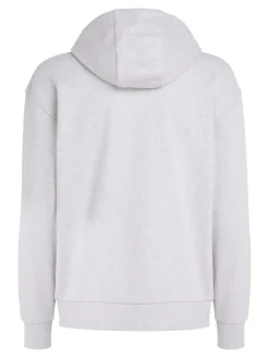 TJM REG ATHLETIC LOGO HOODIE silver grey htr
