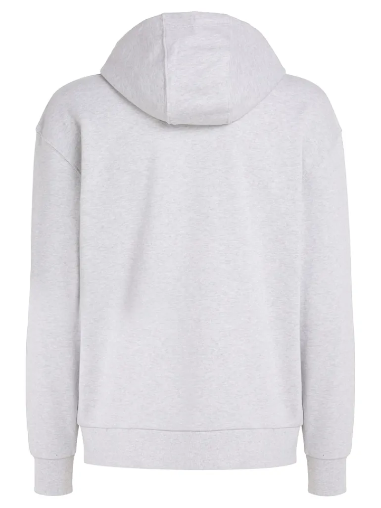 TJM REG ATHLETIC LOGO HOODIE silver grey htr
