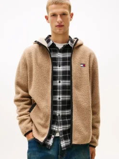 TJM REG BADGE TEDDY ZIP TRU EXT coastal taupe