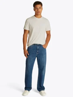 TJM REG BUBBLE BACK SS TEE EXT ancient white