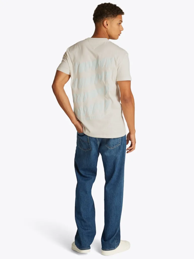 TJM REG BUBBLE BACK SS TEE EXT ancient white