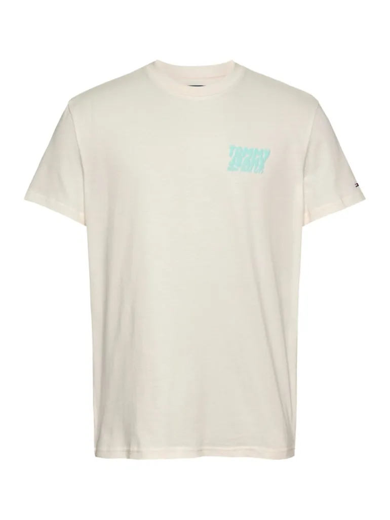 TJM REG BUBBLE BACK SS TEE EXT ancient white