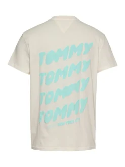 TJM REG BUBBLE BACK SS TEE EXT ancient white