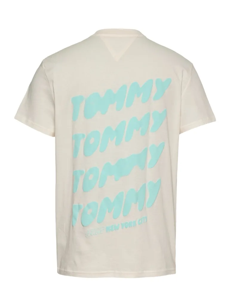TJM REG BUBBLE BACK SS TEE EXT ancient white