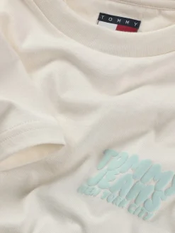 TJM REG BUBBLE BACK SS TEE EXT ancient white
