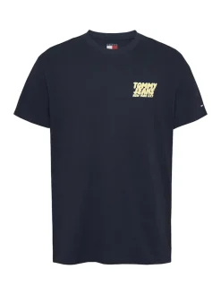 TJM REG BUBBLE BACK SS TEE EXT dark night navy
