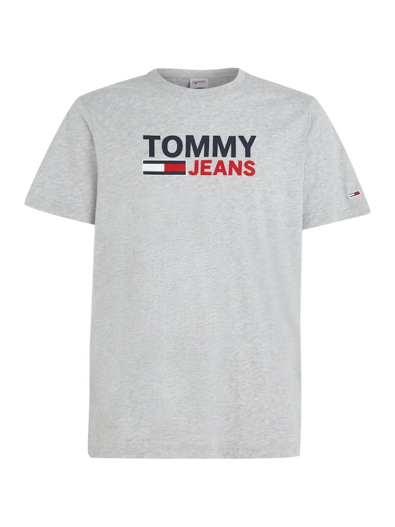 TJM REG CORP LOGO TEE lt grey htr