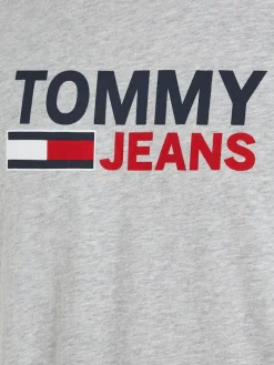 TJM REG CORP LOGO TEE lt grey htr