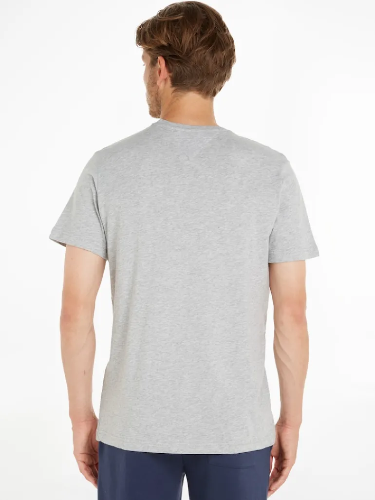 TJM REG CORP LOGO TEE lt grey htr