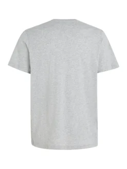 TJM REG CORP LOGO TEE lt grey htr
