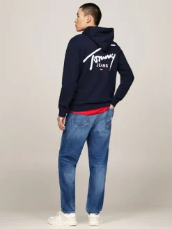 TJM REG ENTRY GRAPHIC HOODIE EXT dark night navy