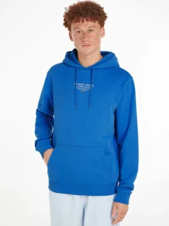 TJM REG ESNTL GRAPHIC HOOD EXT meridian blue