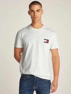 TJM REG HERITAGE FLAG TEE EXT ecru