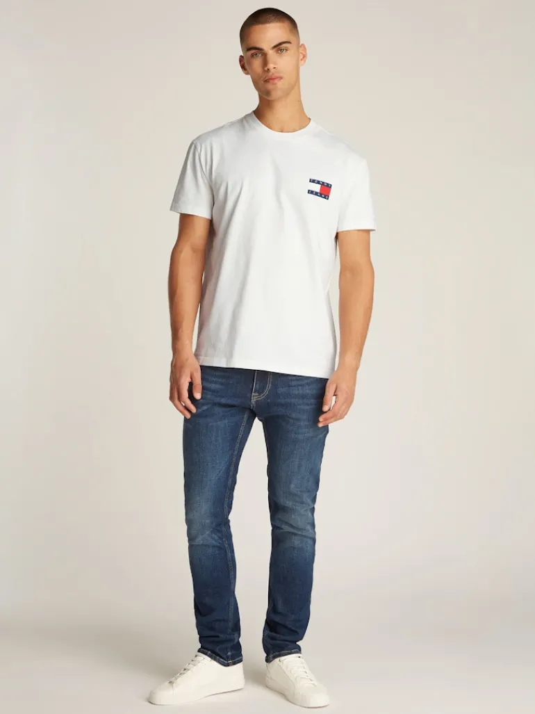 TJM REG HERITAGE FLAG TEE EXT ecru