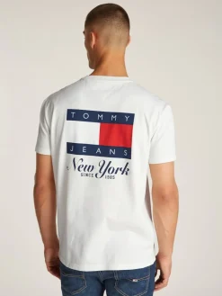 TJM REG HERITAGE FLAG TEE EXT ecru