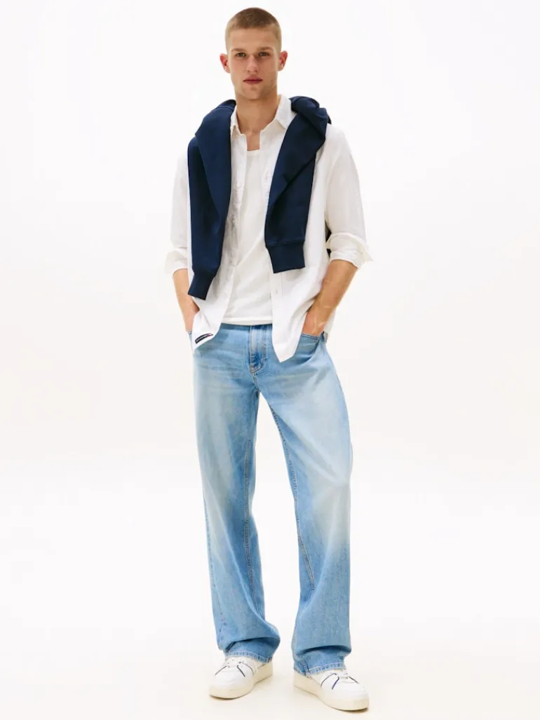 TJM REG OXFORD SHIRT EXT ecru