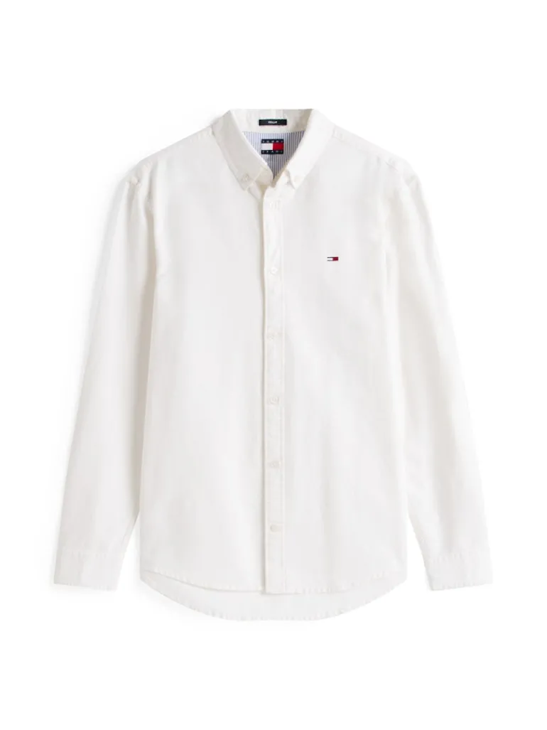 TJM REG OXFORD SHIRT EXT ecru
