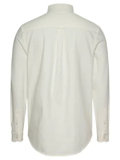TJM REG OXFORD SHIRT EXT ecru