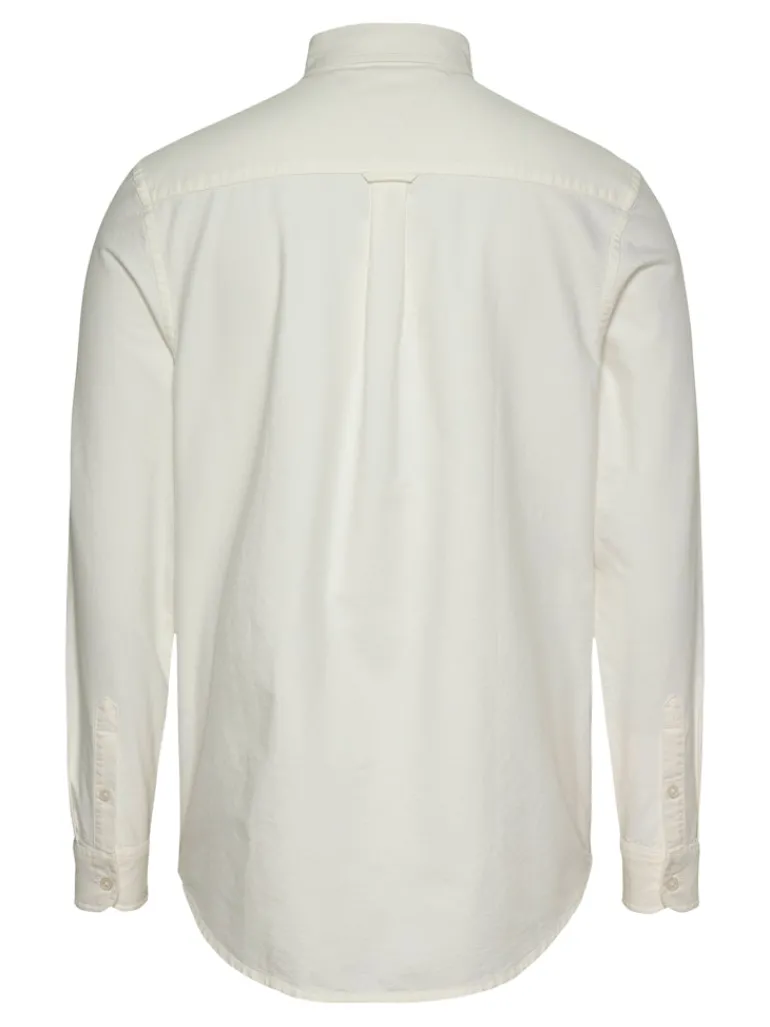 TJM REG OXFORD SHIRT EXT ecru