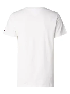TJM REG RWB CENTERED LOGO TEE white
