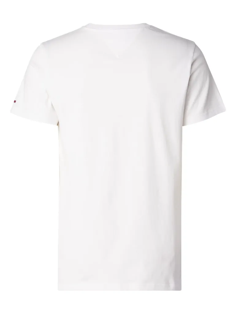 TJM REG RWB CENTERED LOGO TEE white