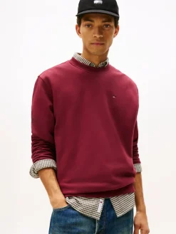 TJM REG S FLAG CREW EXT red wine