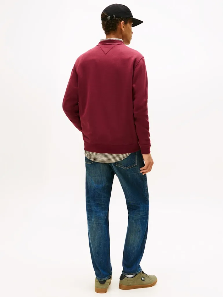 TJM REG S FLAG CREW EXT red wine
