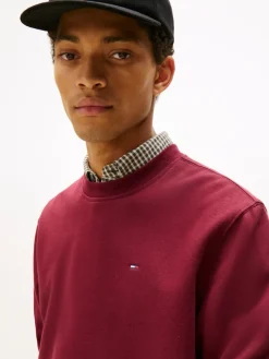 TJM REG S FLAG CREW EXT red wine