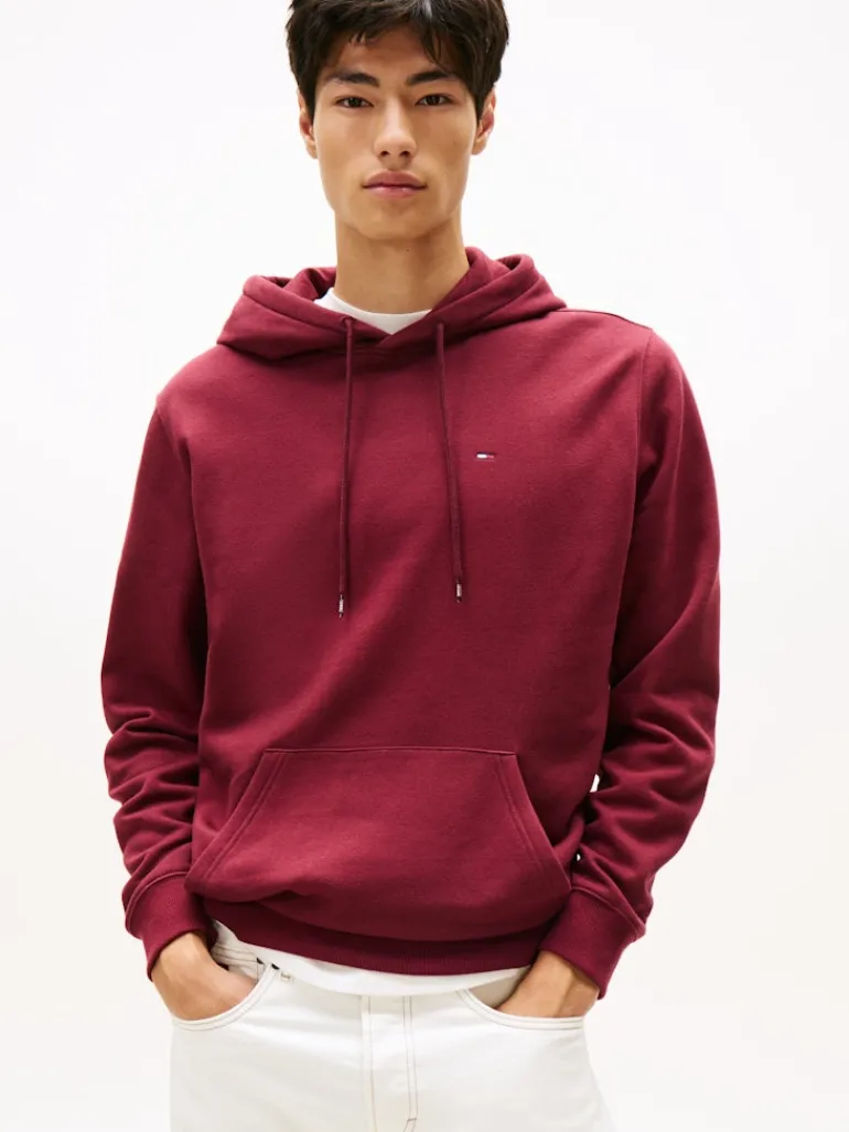 TJM REG S FLAG HOODIE EXT red wine