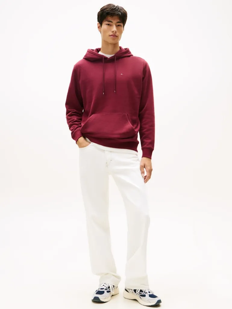 TJM REG S FLAG HOODIE EXT red wine