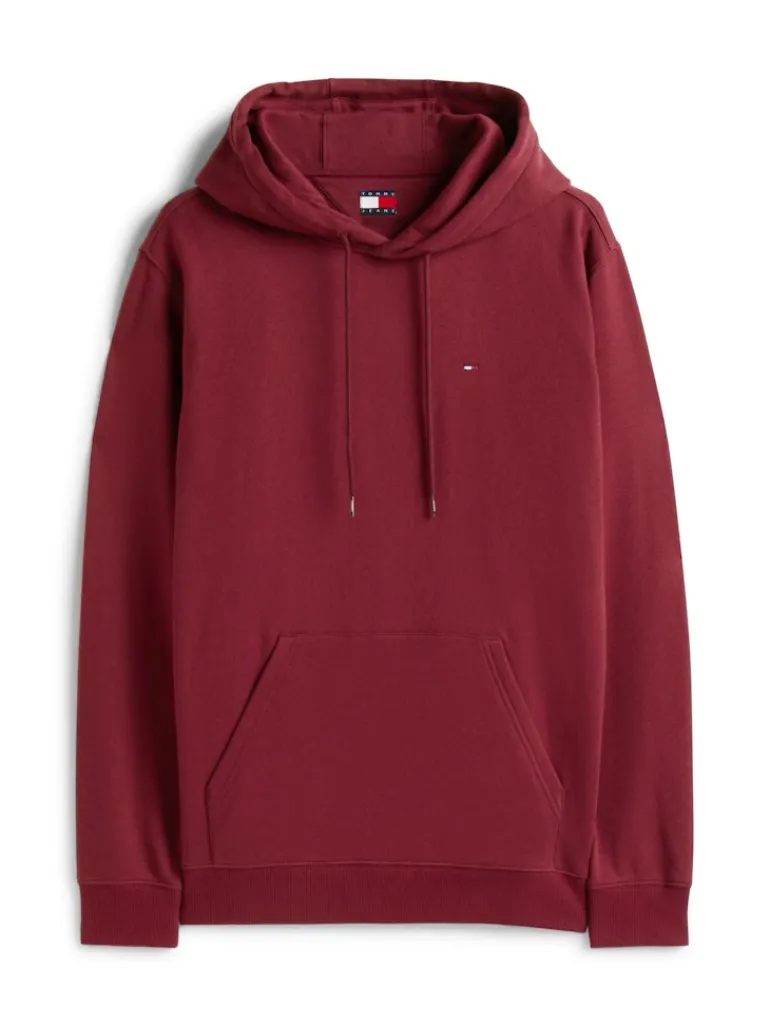 TJM REG S FLAG HOODIE EXT red wine