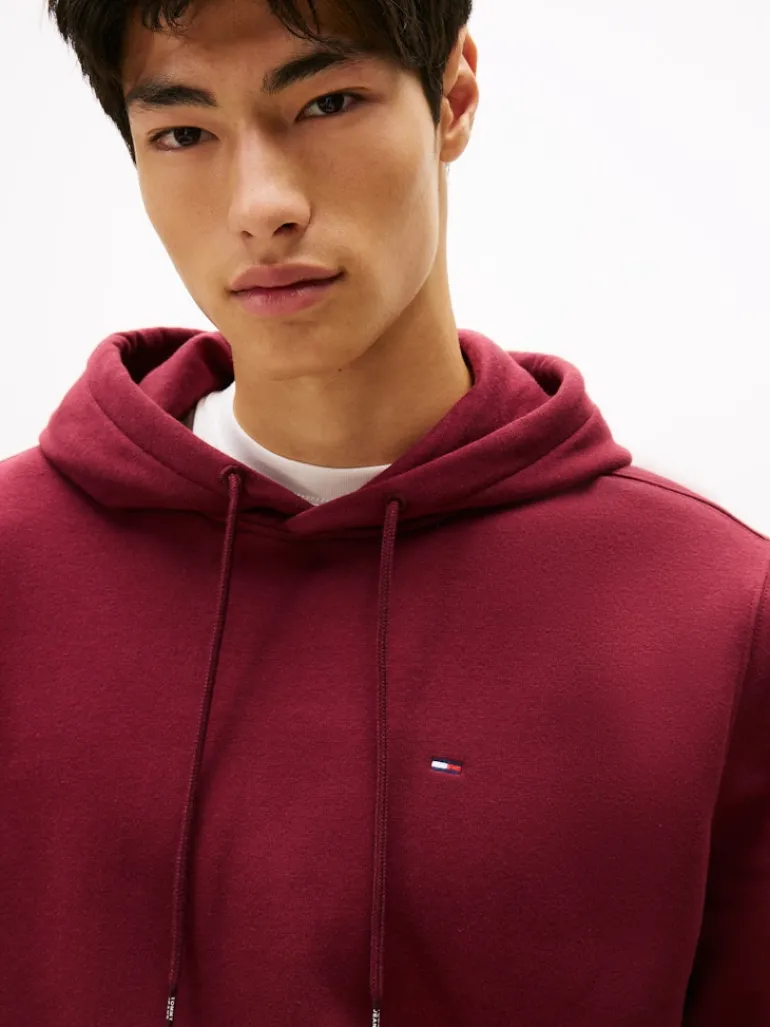 TJM REG S FLAG HOODIE EXT red wine