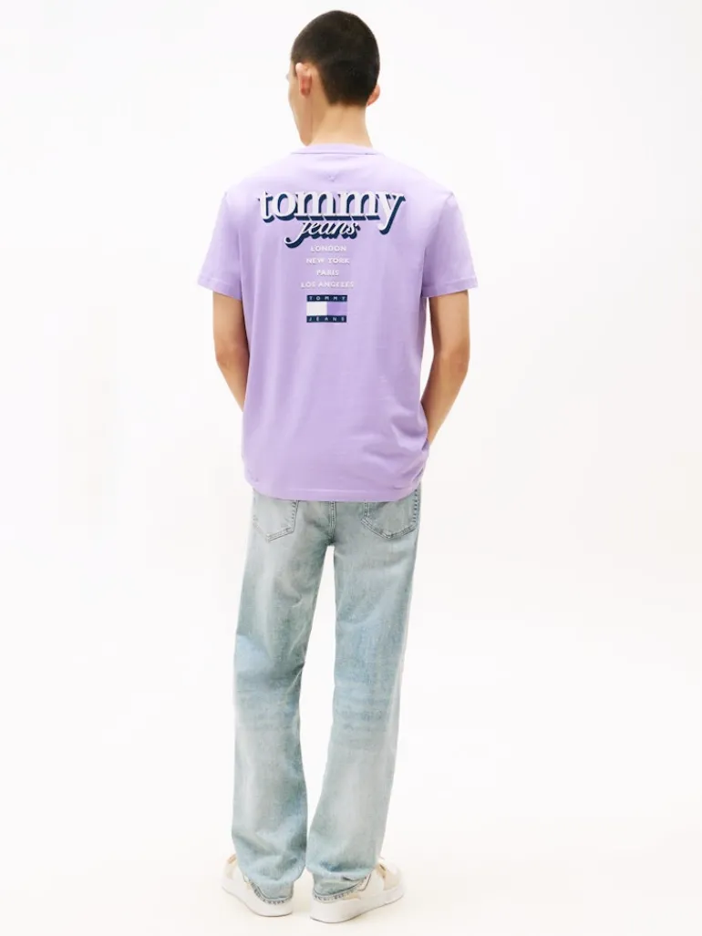 TJM REG SIGNATURE CITY TEE ophelia purple