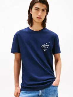 TJM REG SIGN CITY TEE EXT dark night navy