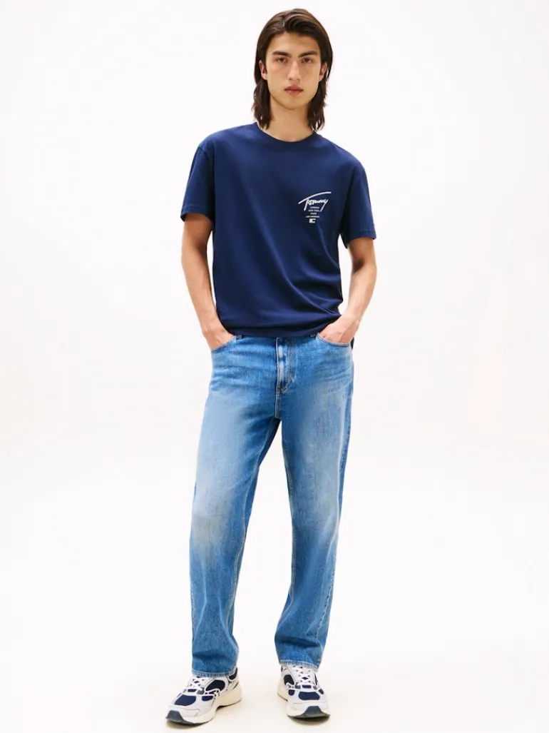 TJM REG SIGN CITY TEE EXT dark night navy