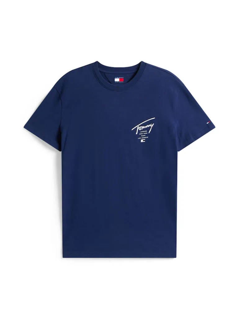 TJM REG SIGN CITY TEE EXT dark night navy