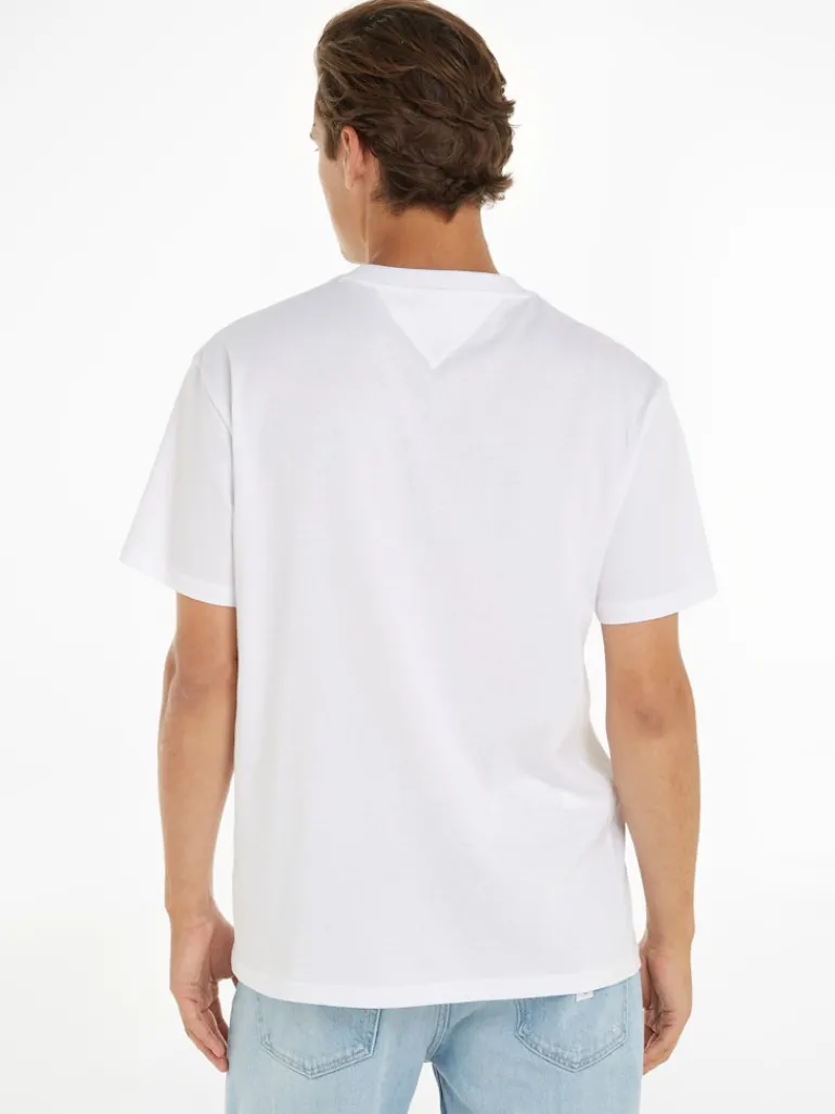 TJM REG SPRAY POP COLOR TEE EXT white