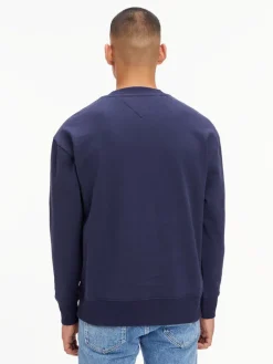 TJM REG TARTAN FLAG CREW twilight navy