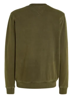 TJM REG TONAL BADGE CNECK drab olive green