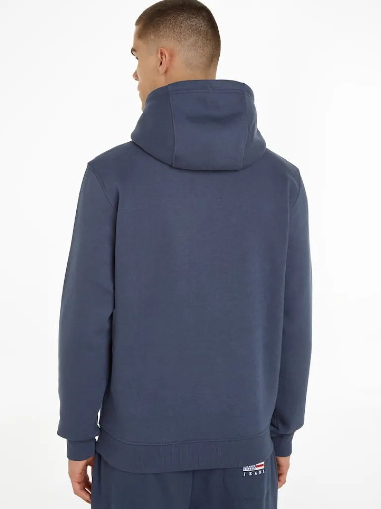 TJM REG TONAL LINEAR LOGO HOODIE twilight navy