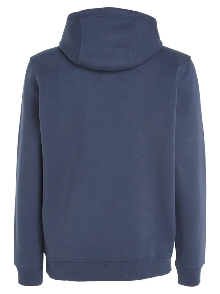 TJM REG TONAL LINEAR LOGO HOODIE twilight navy