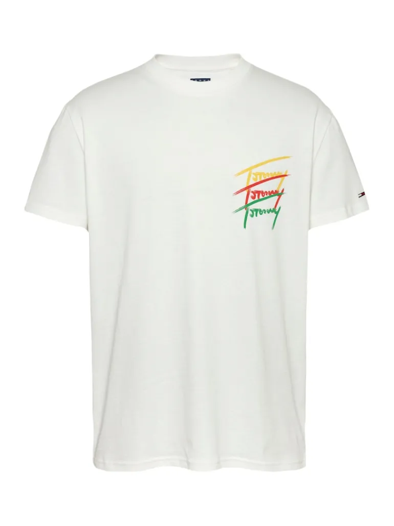TJM REG TWISTED SIGNTR TEE EXT ecru