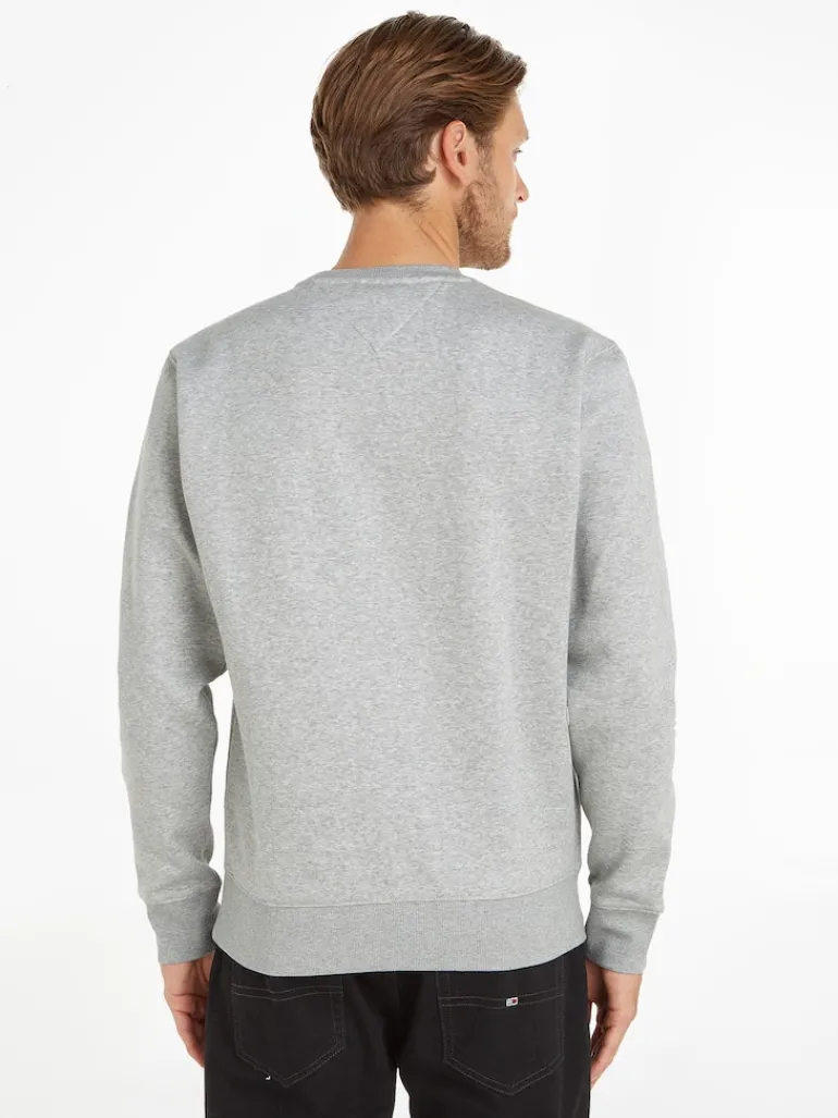 TJM REGULAR FLEECE C NECK lt grey htr