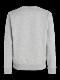TJM REGULAR FLEECE C NECK lt grey htr