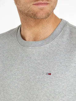 TJM REGULAR FLEECE C NECK lt grey htr
